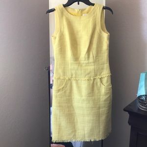 Sz 2 Calvin Klein yellow dress
